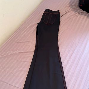 Burberry Brit jeans size 31 blue with red stitch